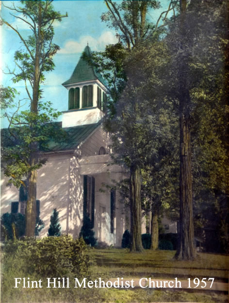 Flint Hill Methodist Church 1957
